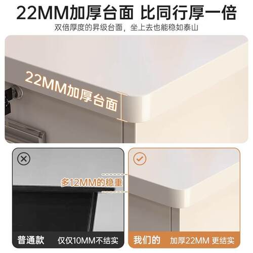 桌脑办公桌简现代电030-L家用卧室电约脑办公室职员台式工作台简