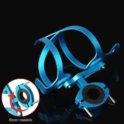 Aluminum alloy bicycle bottle cage one-piece mountain bike