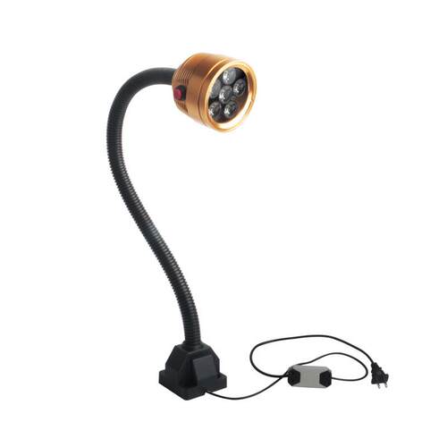 防水防油LED机床工作灯CNC数控车床铣床灯6W220V金色