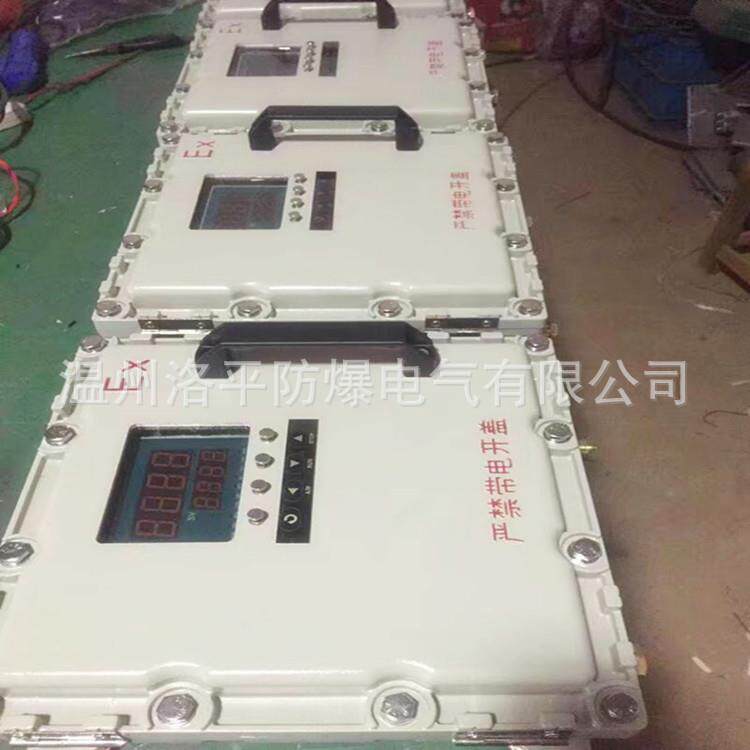 防爆仪表控制箱 防爆电表箱 电压表电流表箱 防爆温控箱电伴热箱图片