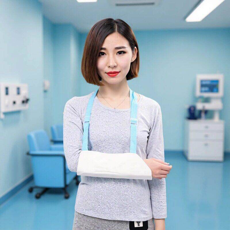 手臂吊带锁骨前臂骨折护具托透气舒适手腕上肢固定肩关节胳膊脱臼