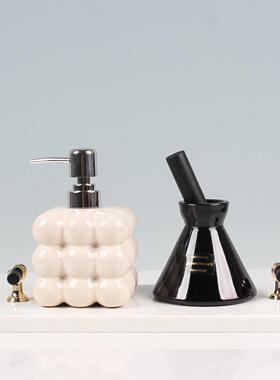 板房卫生间摆件酒香店薰洗DP500透手池装饰售处高档沐样浴组楼合