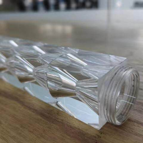 亚克力管棒打孔内雕螺纹铣洗 有机玻璃管材亚克力桌腿厂家加工