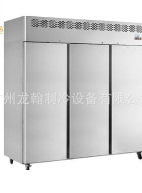 广州不锈钢冷藏冷冻保鲜柜商用厨房设备立式冷柜