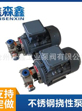 RXB-25不锈钢防爆挠性转子泵加药面糊挠性泵齿轮泵厂家供应