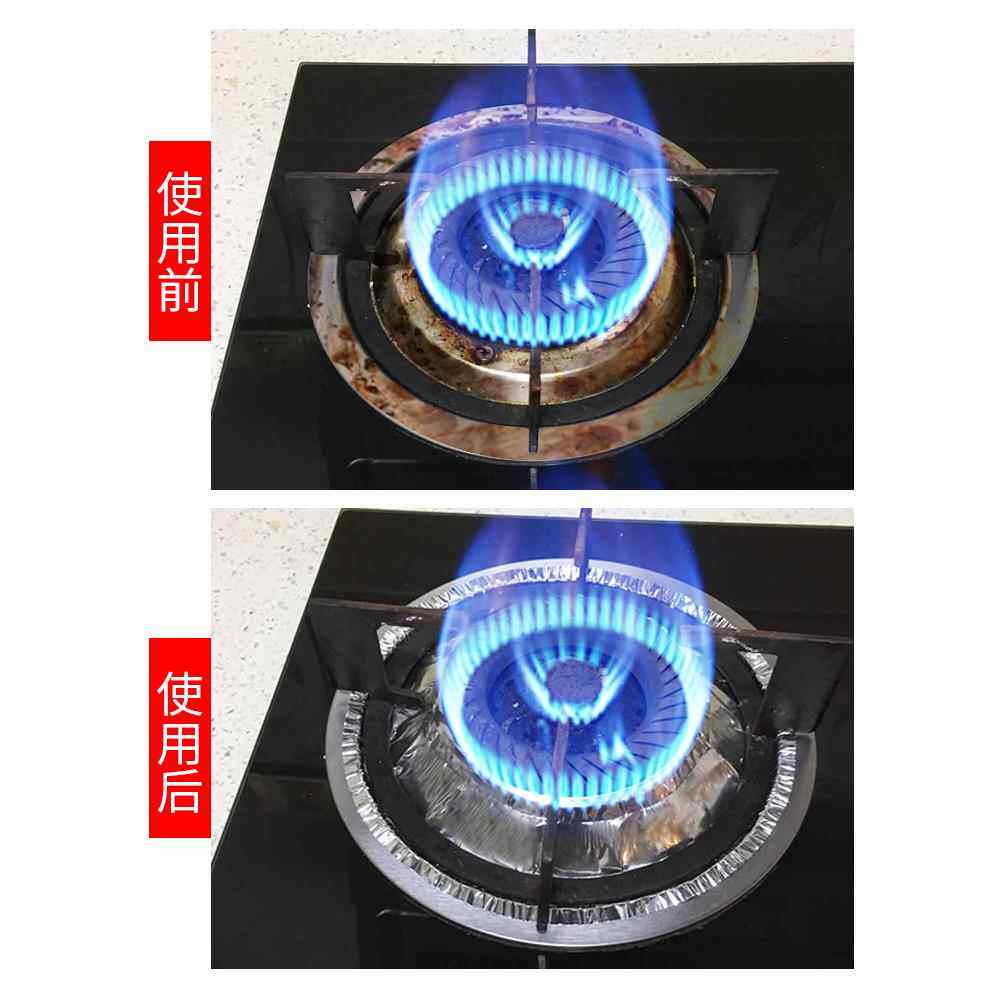 锡纸防油垫铝箔纸加厚煤气灶挡油板清洁垫燃气灶保护垫.
