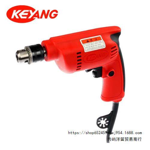 KEYANG/启洋电机 PD-6K2 6mm 轻巧型电钻 300W 正反转 手电钻