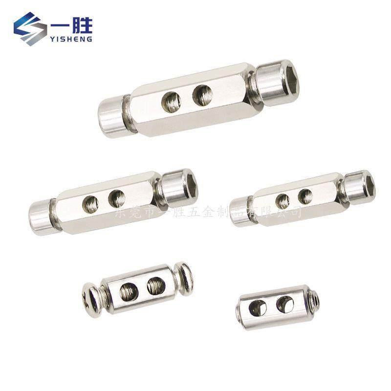 不锈钢304/316材质钢丝绳吊码锁线器2-6mm加厚加粗双孔调节锁紧器,基础建材,钢丝吊码,淘宝优惠券,粉丝福利购,淘宝优惠卷