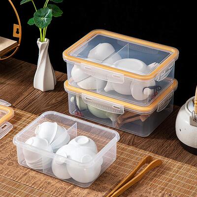 Partitioned Scallion, Ginger, and Garlic Storage Box - Segme