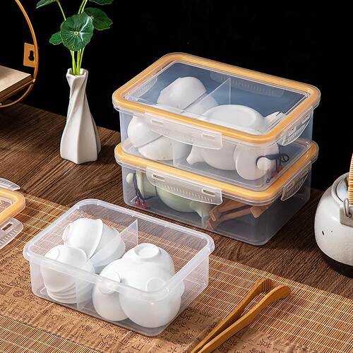 Partitioned Scallion, Ginger, and Garlic Storage Box - Segme