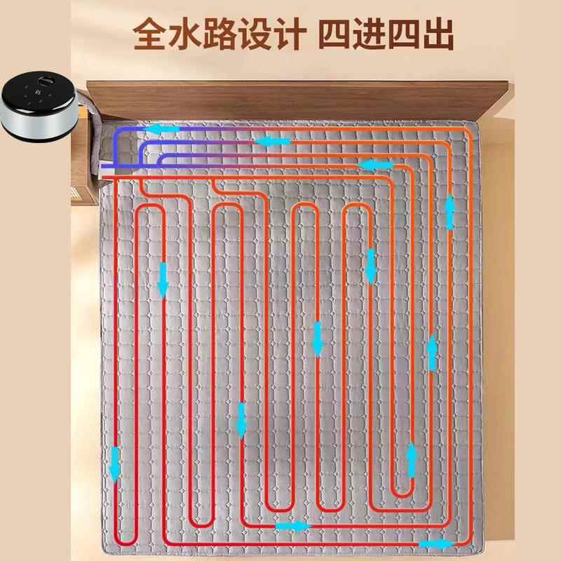 调温静热音加暖水电热毯加t05单人水循环双人水暖毯主器机