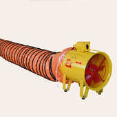 风机风管厂用隧道通风排烟抽风排气管软管风机管道PVC伸缩通风管