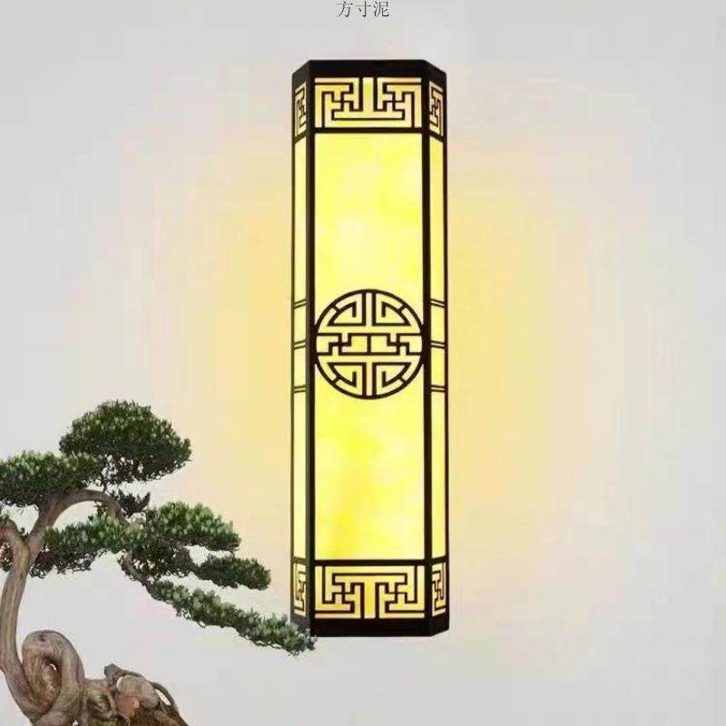 户外壁灯防水防锈室外中式庭院外墙别墅酒店柱子大门墙上云石壁灯