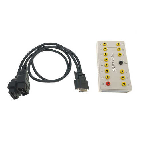 厂家直销Breakout Box Pin Out Diagnostic Pinout OBD2 Pin Out