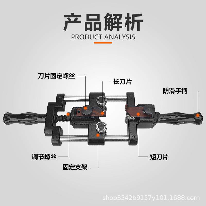 110V高压电缆剥线钳BX-90手动电线快速剥皮工具电缆专用剥除器