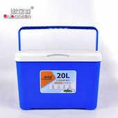 20升外卖保温箱冷藏箱冰桶保冷箱户外钓鱼泡沫箱车载冰箱手提便携