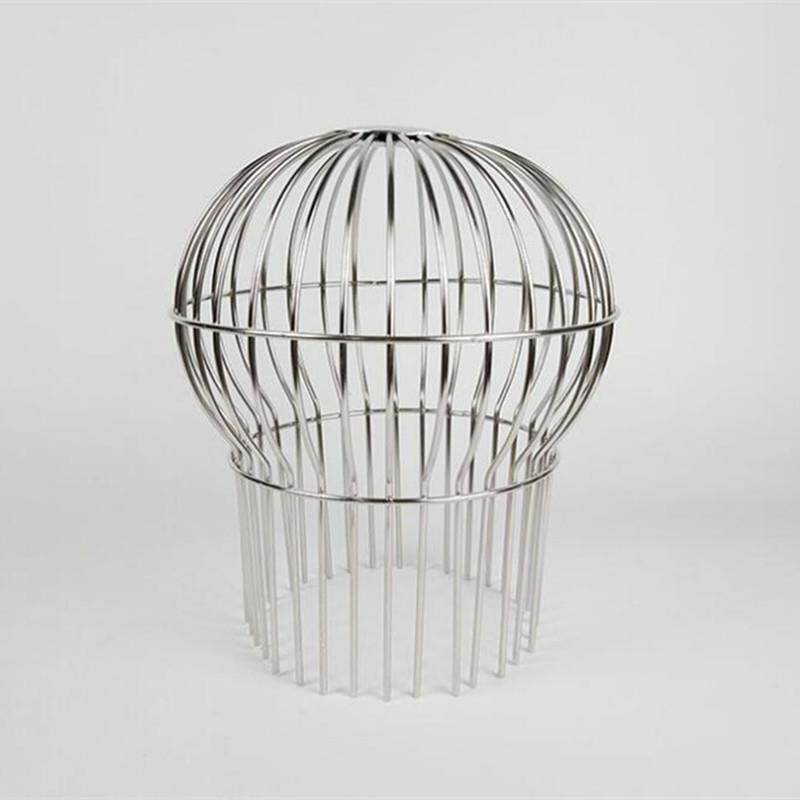 天台排水管防堵罩 200/304 不锈钢地漏 隔杂物过滤网｜天面雨水下