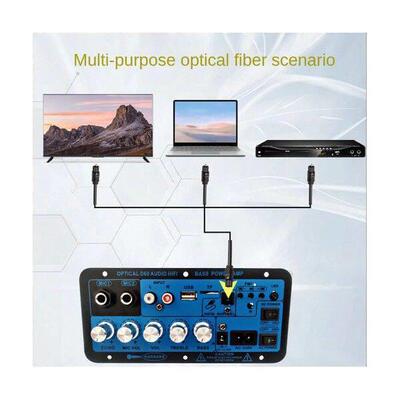 Car Bluetooth Digital Amplifier Board Dual Microphone