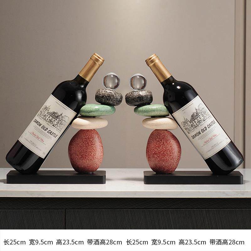 新款时来运转红架酒柜电视柜轻奢高档柜高大端气家酒居装饰品餐边