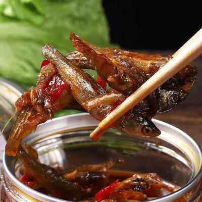 李记老相卫柴鱼湖南麻辣小鱼罐头豆鼓火烤鱼开胃小食