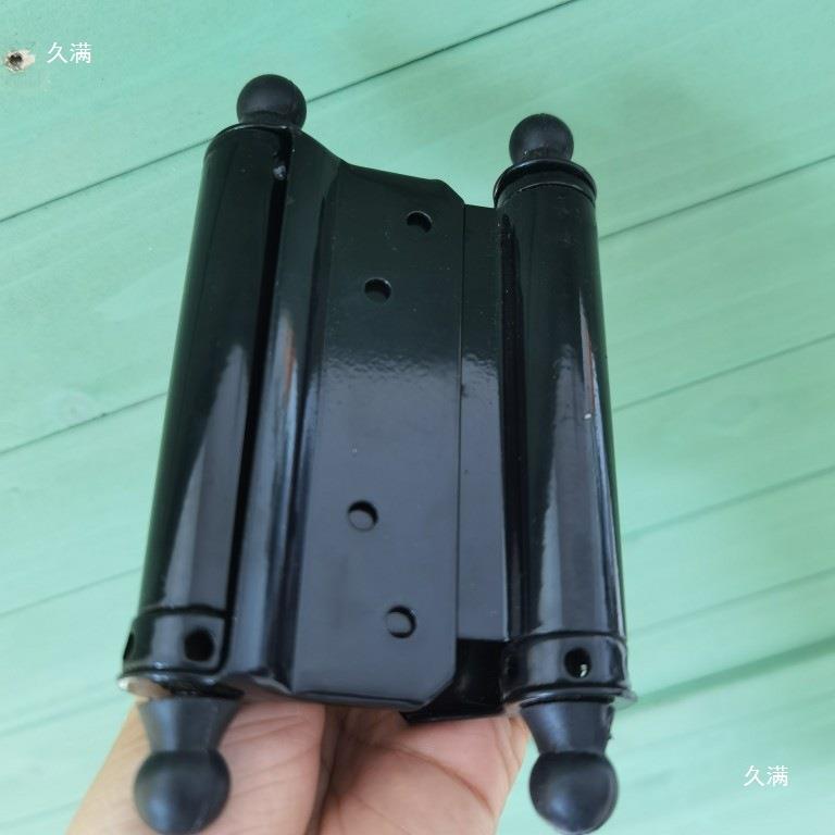 5寸2thsdhsdl只腰门外吧门铰价链自由内开欧式花园门双弹簧合页酒