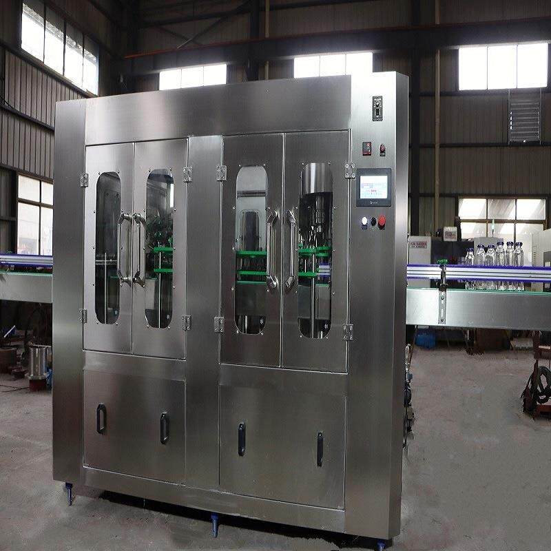 水果加工果汁饮料生产线菠萝芒果汁饮料自动化灌装机械设备灌装线