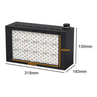 F250胶油墨 395nmJRM 风冷式 U水VLED冷光源固化灯工业高强级度65