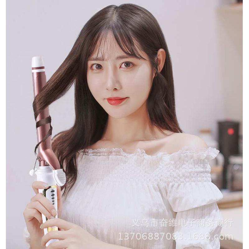 电卷发棒女夹板理发店发廊专业级烫发调温发尾刘海型32mm大卷发器