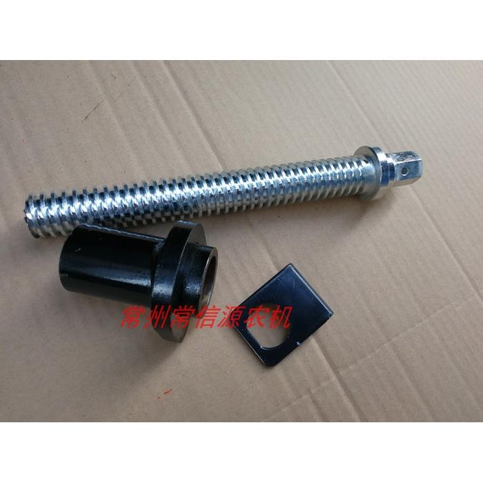 新款井关608G758张紧螺杆张紧丝杆螺母安装板东风井关收割机配件