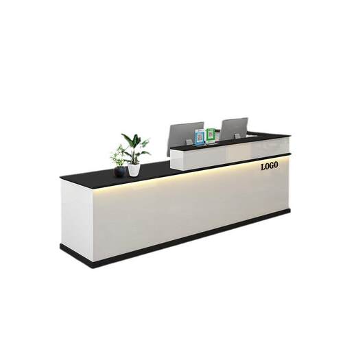 上海吧台收银台店铺小型接待台简约现代公司前台柜服装店理发店迎