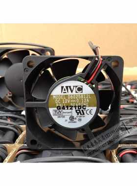 。全新原装AVC 6025 6CM 12V 0.12A 机箱电源静音风扇 D6025B12L