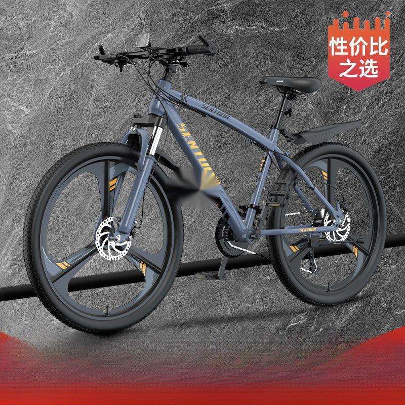 山地车自行车成人越野男女轻便公路变速赛车学生