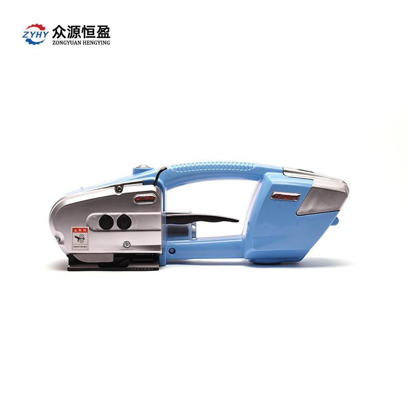 出口V2电动打包机手提式pet塑钢带pp全自动捆扎机热熔打包机