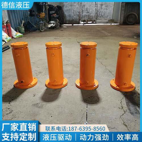多级液压油缸单作用伸缩式液压千斤顶工程专用双作用多节液压油缸