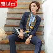 长袖 女套装 秋冬女式 西装 套裙 时尚 酒店工作服美容师制服正装 职业装