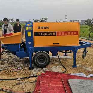 厂家2输5型混凝土MIT输送泵型搅拌小站筑建工地细石混凝土送泵