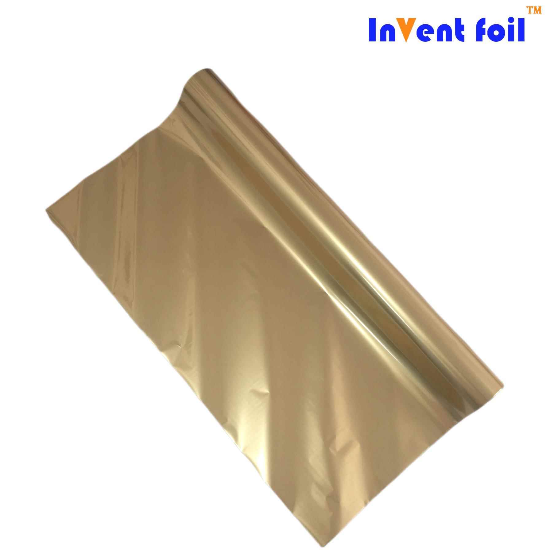 INVENFOIL哑SA哑金金烫金T膜纸塑通用性比高颜齐价全电化色铝烫金