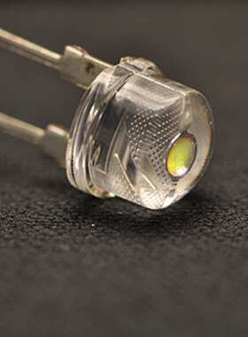 珠f85wled珠 灯灯.红光支架8mm草帽黄光大草帽蓝光灯0 珠