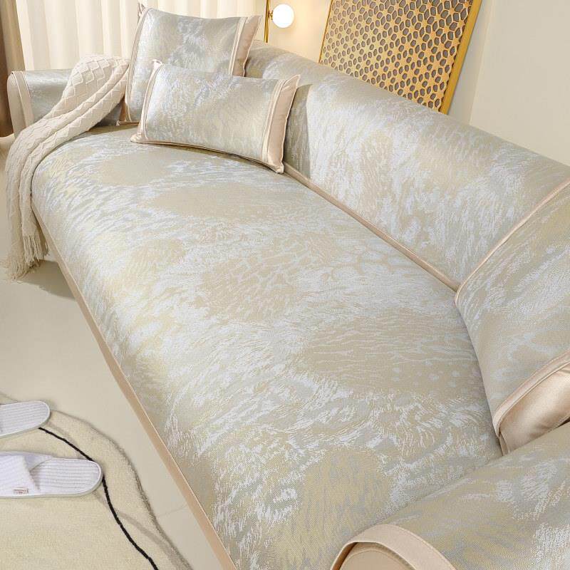 夏季冰丝沙发垫坐垫夏天款沙发凉席垫藤席沙发凉垫座垫子盖布盖巾