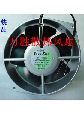 原装ROYAL FAN 15055 100V 43/40W型号UT670D-TP耐高温散热风机