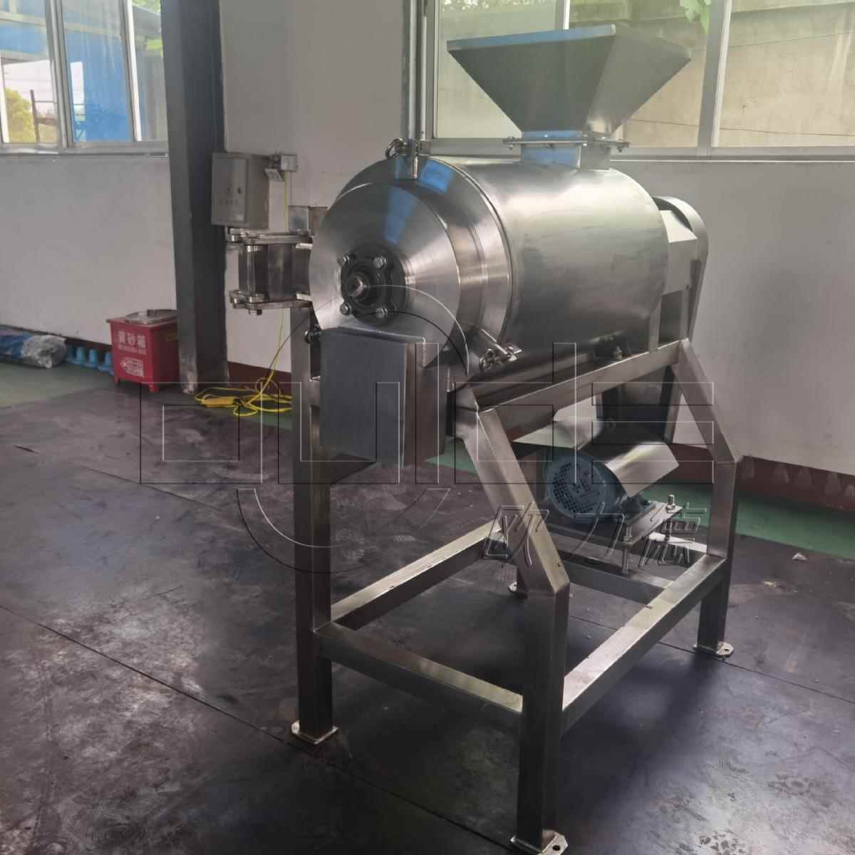 商用百香果去籽机全自动番茄打浆机大型水果去核打浆设备