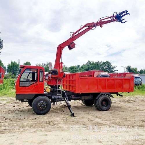 加伸缩四不像长随车379运抓市政堆臂放垃圾清运车20吨园林输抓木