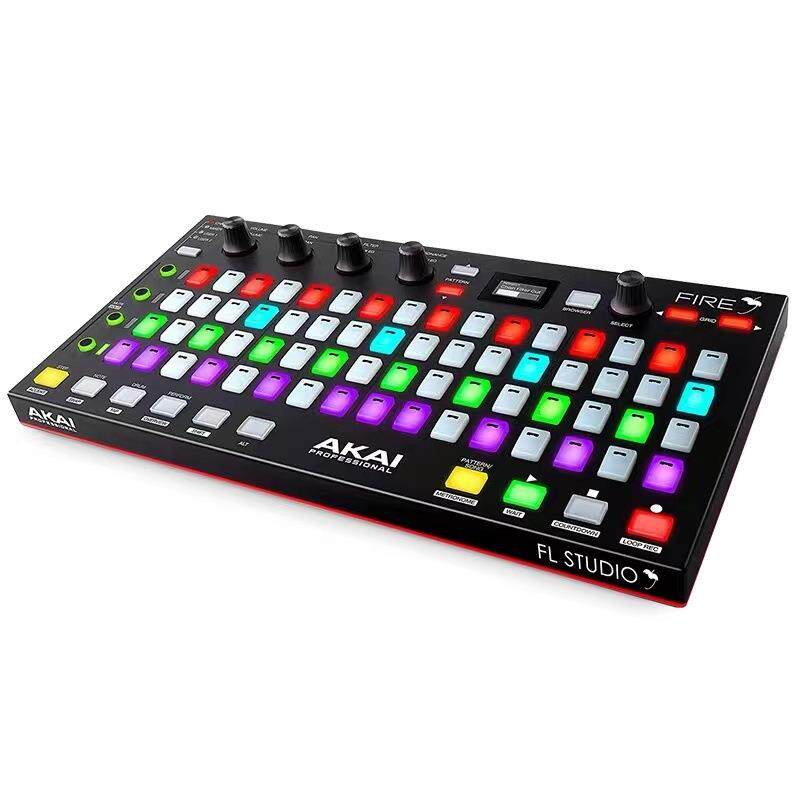 Akai/雅家 Fire FL Studio 打击垫键盘MIDI控制器数字音频工作站