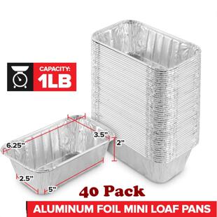 Aluminum Foil Mini Loaf Pans Disposable Small Loaf Pan