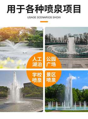 低MTF直喷流C24V泉水泵厂家Ddmx512不锈钢音乐压潜水泵喷泉水泵