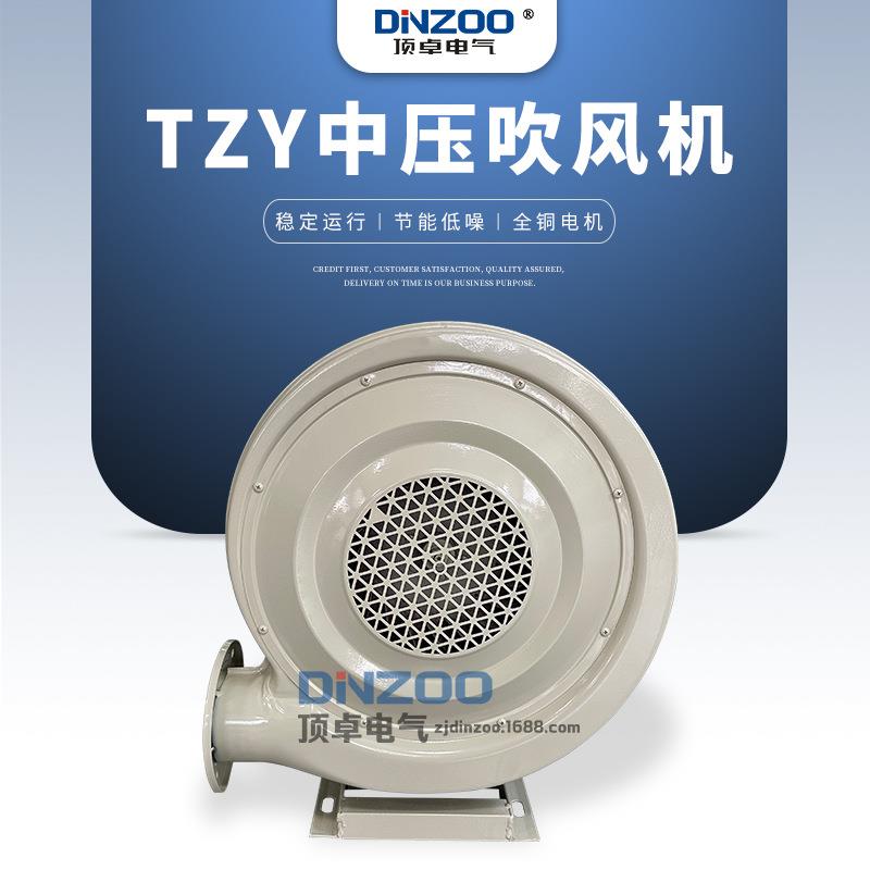 TZY-750铁壳中压吹风机750W烤箱烘干拱门炉灶锅炉鼓风机220/380V