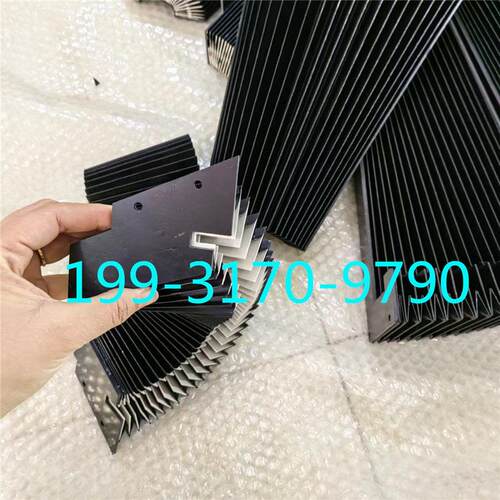 北京精雕睿雕550T/400V/600G机床XY轴风琴式防护罩双层防尘挡屑罩