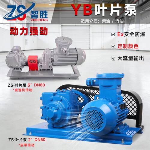 智胜YB系列叶片套装YB50/65/80大流量计量总成传输泵YB Vane Pump