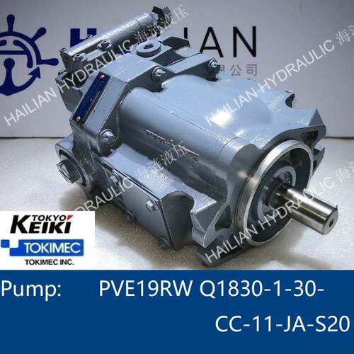 TOKYO KEIKI Pump PVE19RW-Q1830-1-30东机美液压泵舱盖吊机锚机