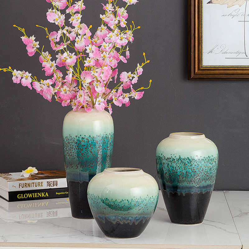 景德镇陶瓷花瓶摆件客厅插花欧式简约现代家居电视柜餐桌创意摆设,鲜花速递/花卉仿真/绿植园艺,花盆,淘宝优惠券,粉丝福利购,淘宝优惠卷